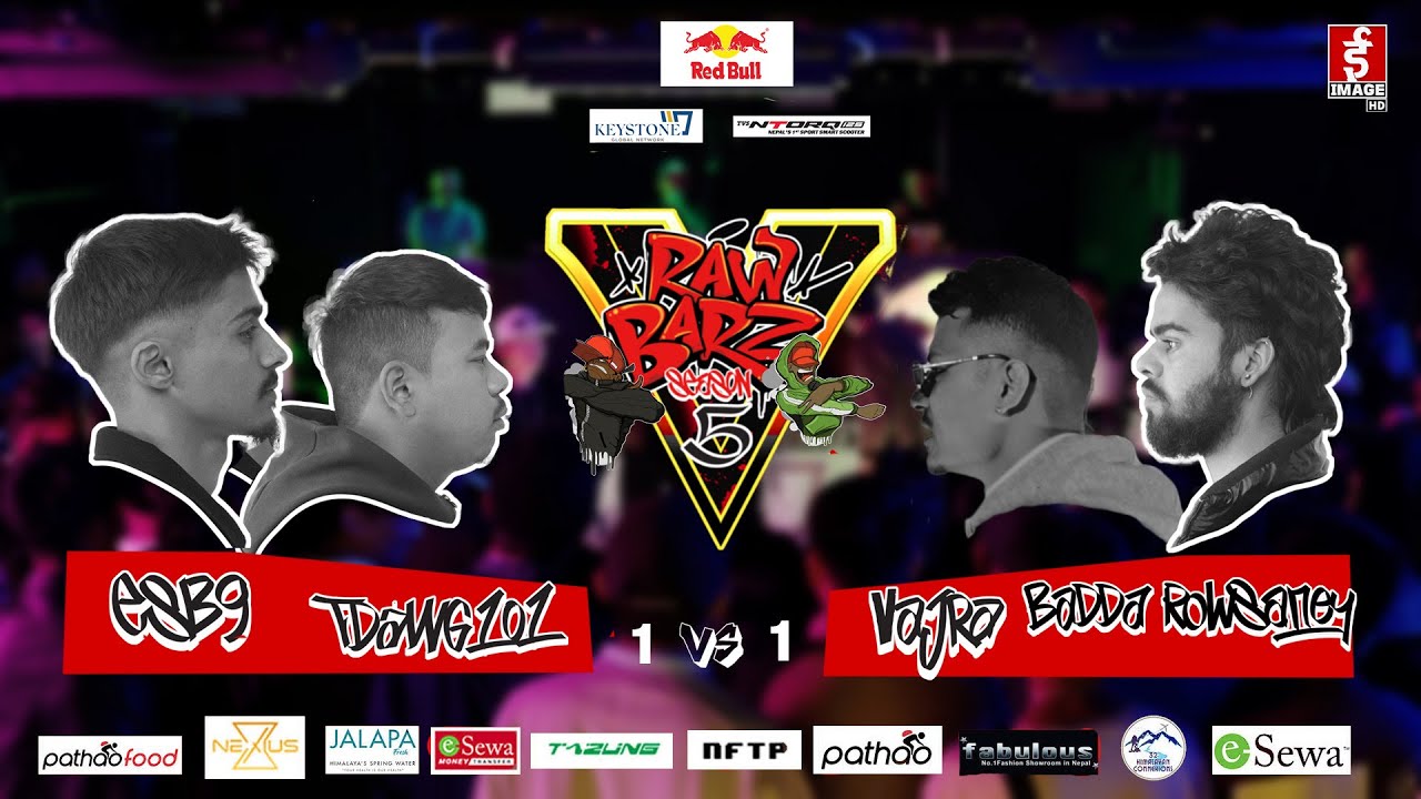 Red Bull presents Raw Barz Season 5 -Top 20 Battle ( Part-2 )