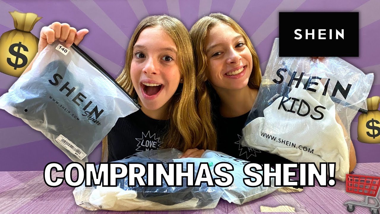 ABRINDO ROUPAS DA SHEIN! (experimentamos tudo)