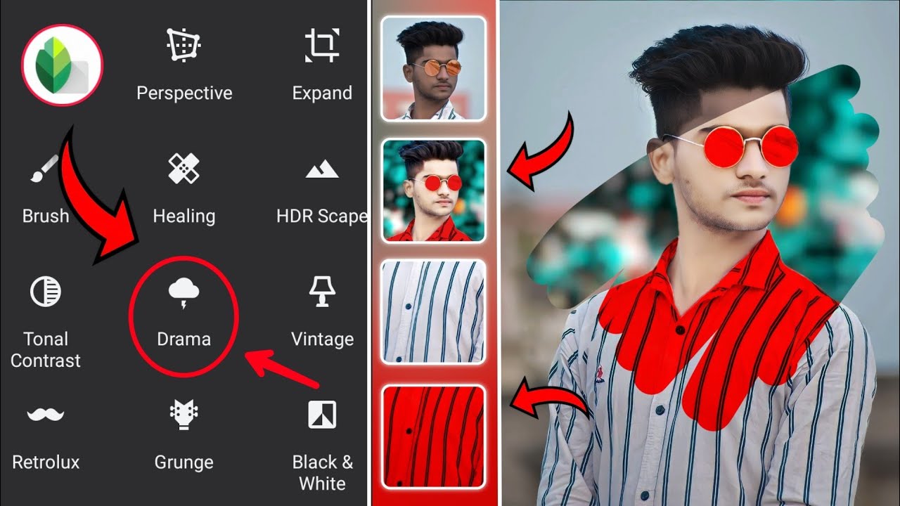 Snapseed Background Change Photo Editing | Snapseed Se CB Photo Kaise Banaye | Snapseed Editing