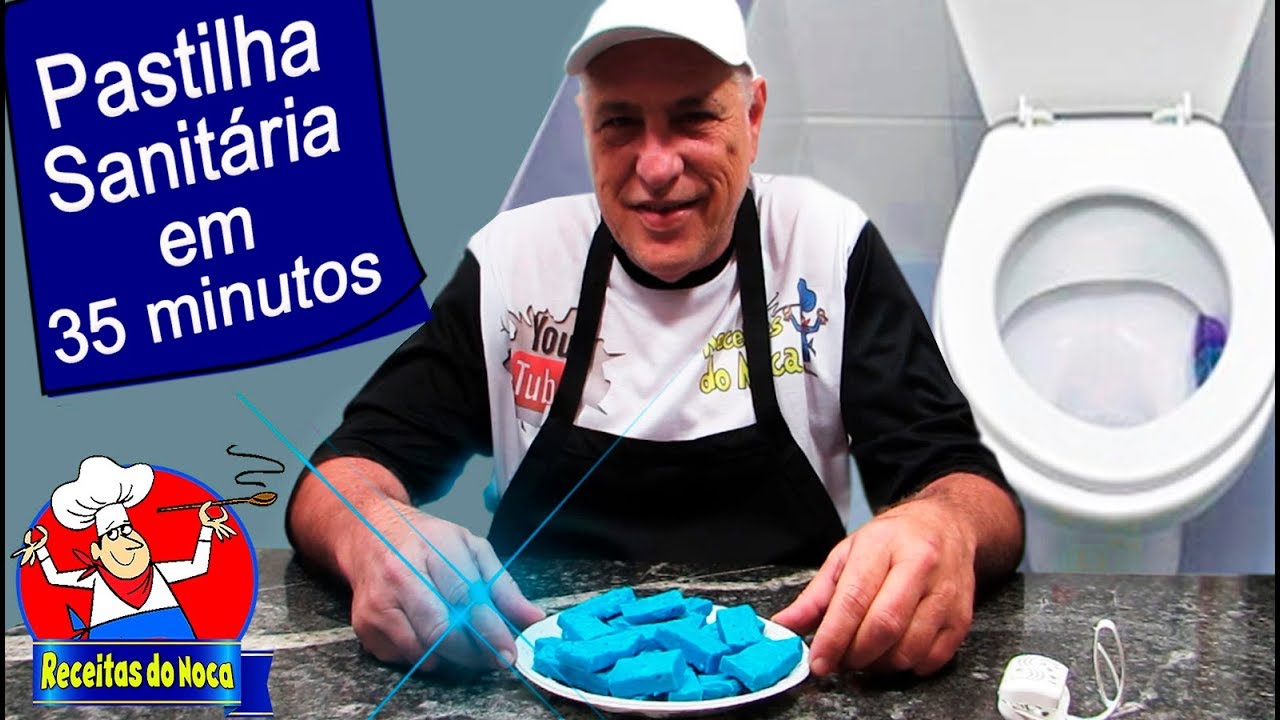 PASTILHA SANITÁRIA EM 35 MINUTOS