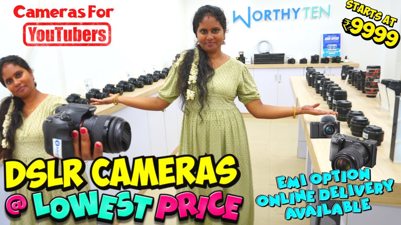 Cheap and best DSLR Cameras and Lenses #dslrcamera