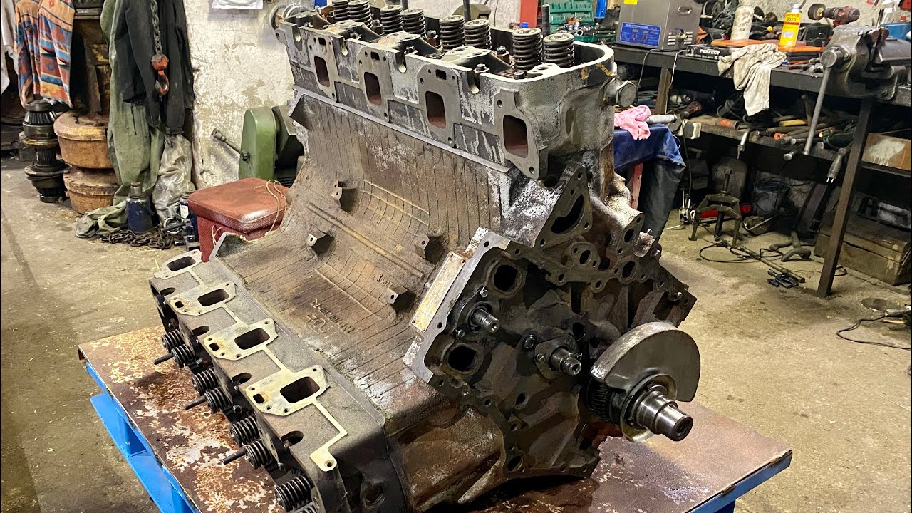 „Silnikownia” cz.5 Wymiarowanie oraz Montaż V8!!! Rolnik Łukasz