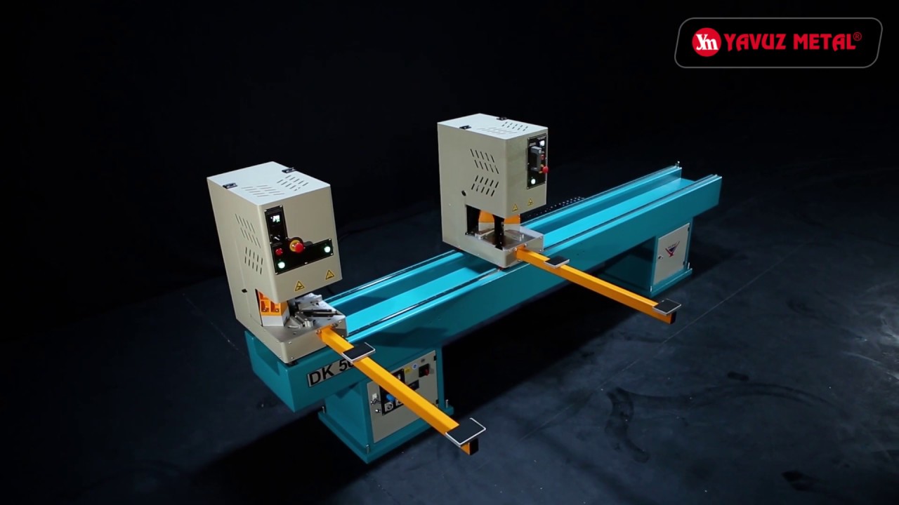 DK 502 – Double Corner PVC Welding Machine