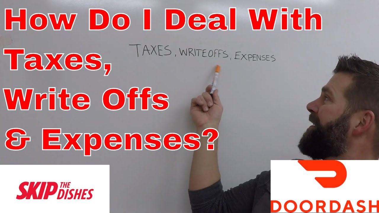 Taxes, Write Offs & Expenses with Skip The Dishes - DoorDash