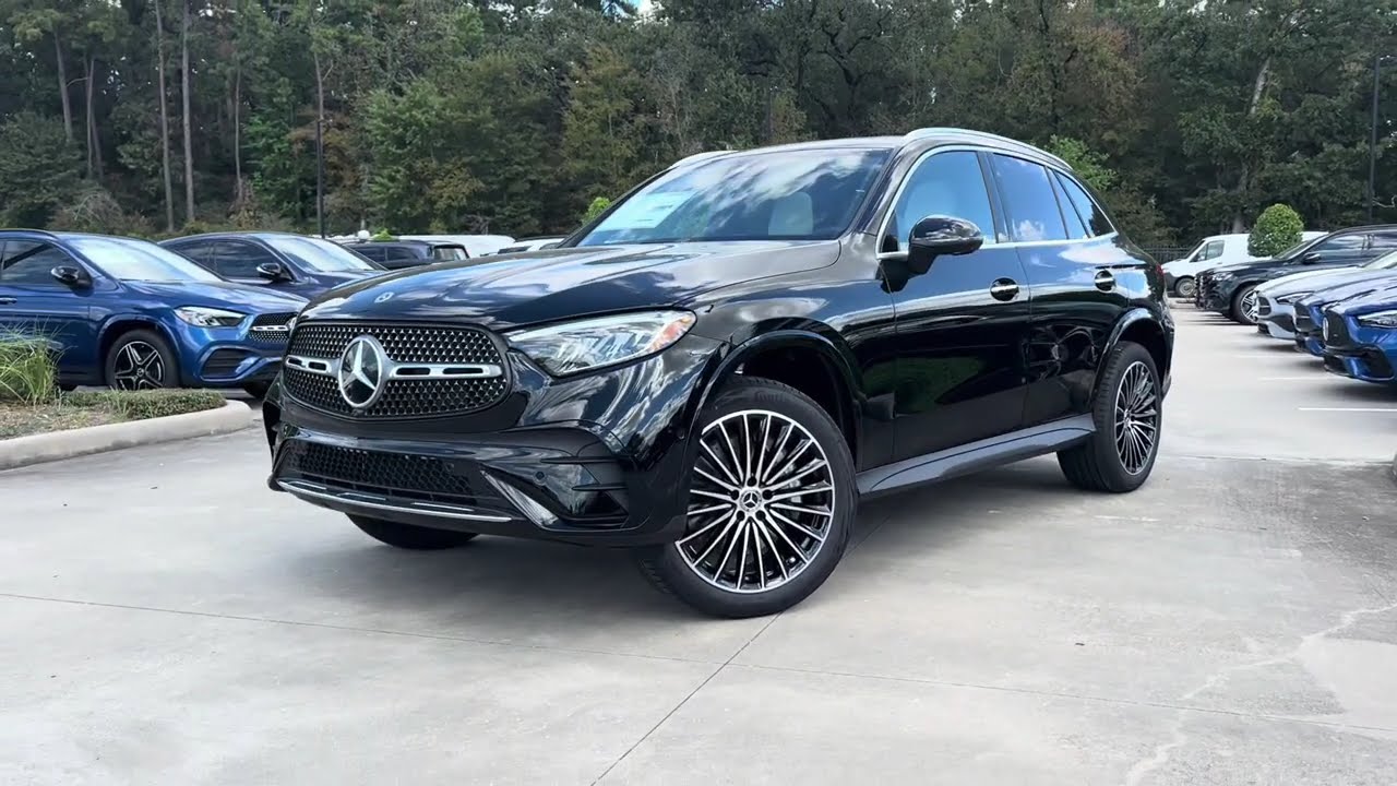 2025 Mercedes GLC 300: Obsidian Black Arrival - The Ultimate Luxury SUV! #glc300 #mercedes