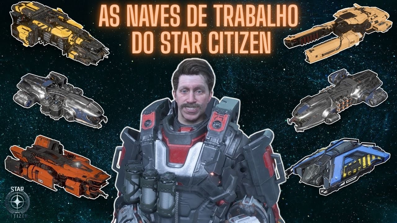 Naves de Mineração e Salvage no Star Citizen | Golem, Prospector, Vulture, MOLE e mais