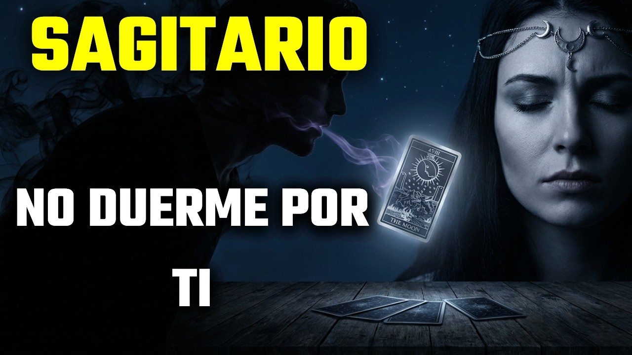 SAGITARIO ♐ ALGUIEN SUSURRA TU NOMBRE CADA NOCHE… VIENE A SORPRENDERTE 🌑🔥