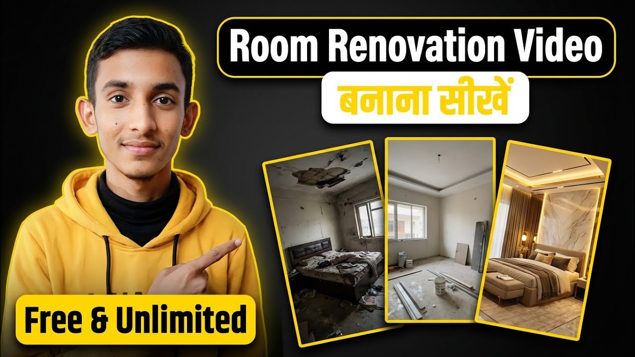 How to Create Room Transformation Time Lapse with AI 🤯 | Full Tutorial 2026