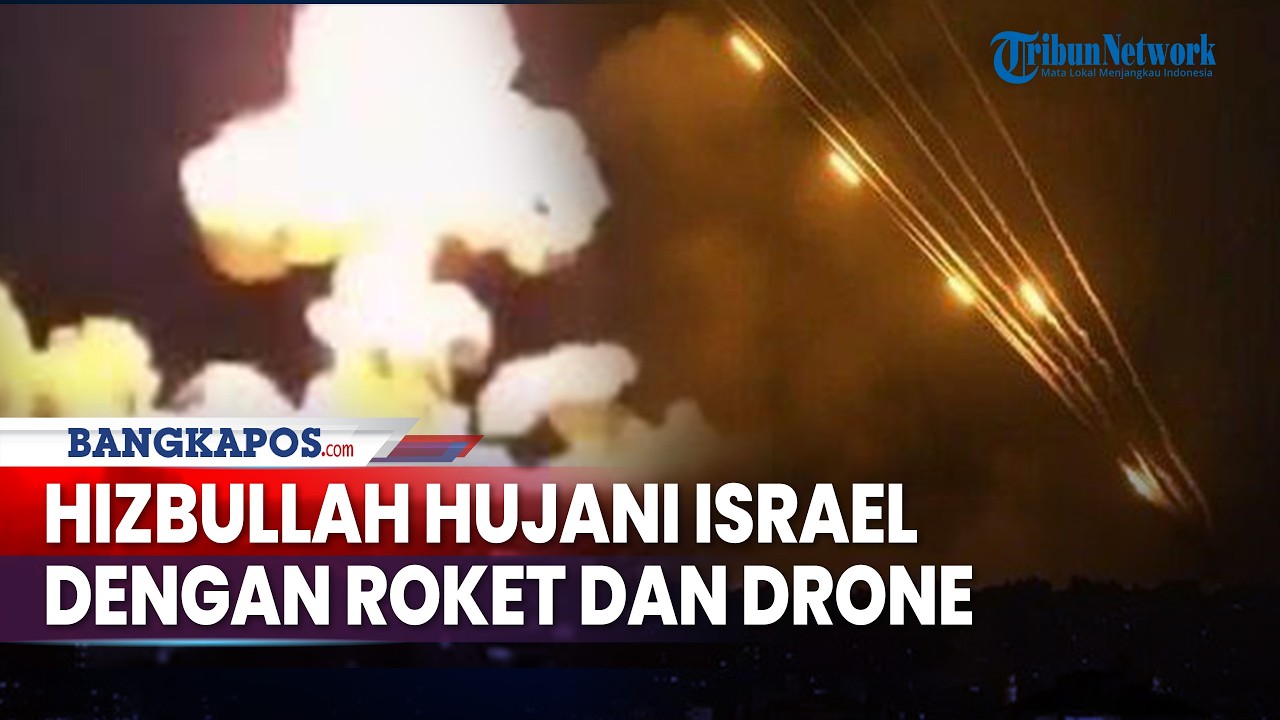 Hizbullah Hujani Israel dengan Roket dan Drone, Iran Hancurkan Radar Utama Sistem THAAD Milik AS
