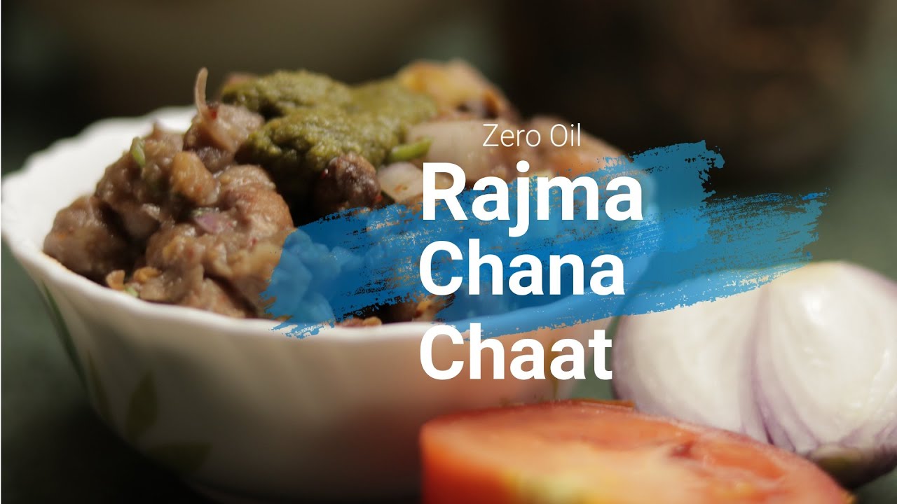 Zero oil | Rajma Chana Chaat | Full of Health