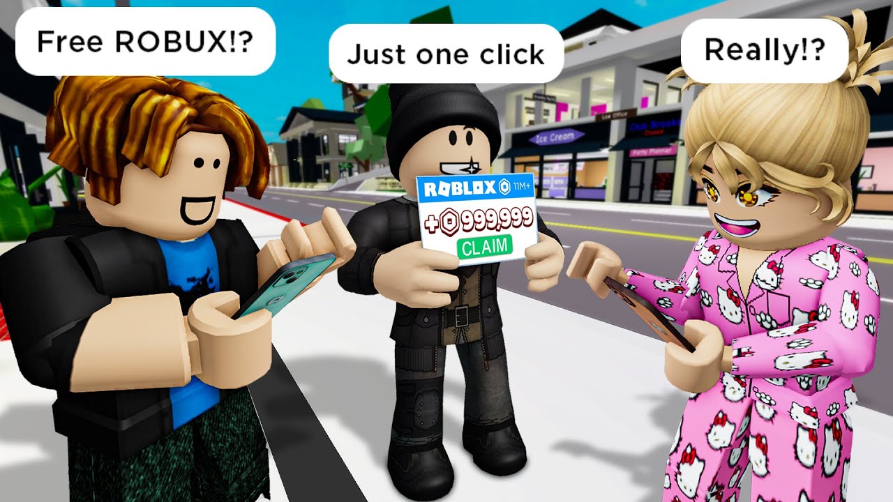 SCAMMER 1: THE SCAM 👨‍💻 Roblox Brookhaven 🏡 RP - Funny Moments