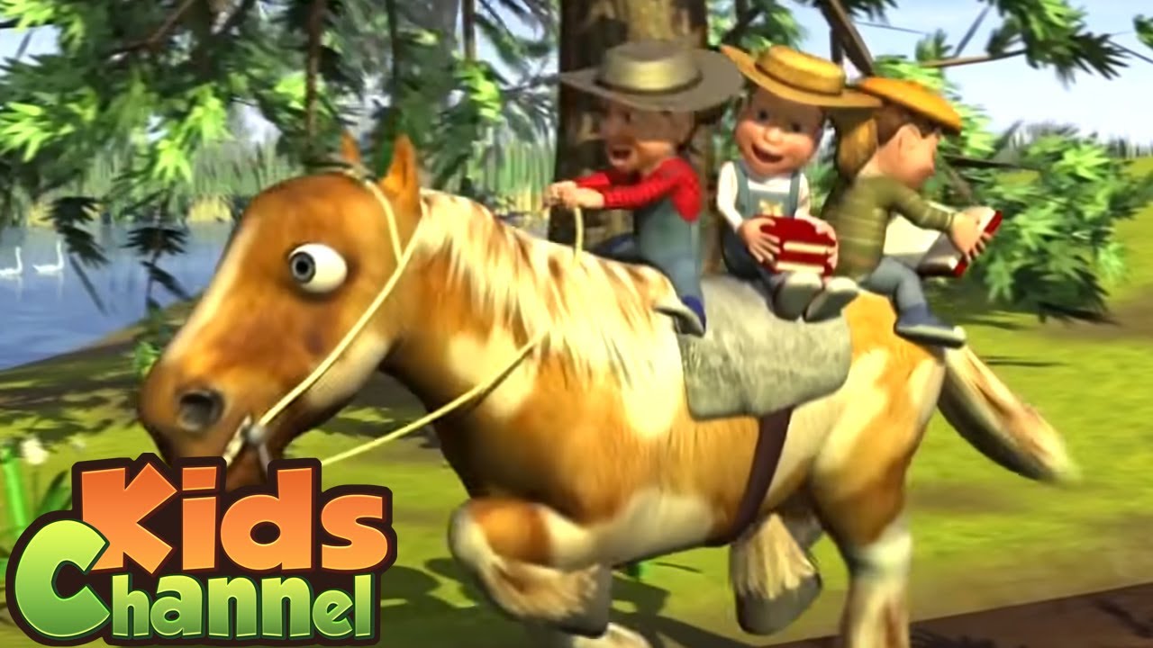 Meu Cavalo Meu Bretão | Canção infantil | El Reino | Musica para bebes | Desenhos animado