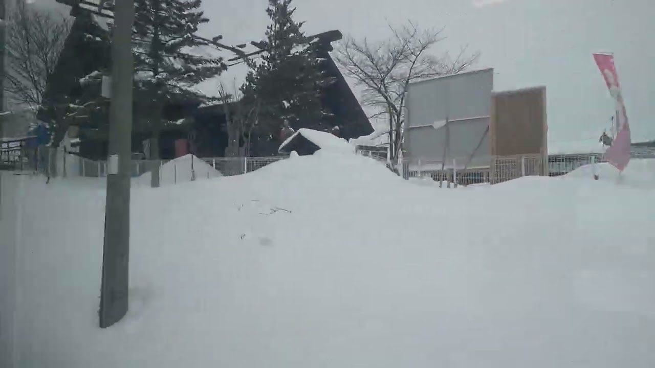 函館本線・倶知安行き（山線01）　小樽出発～塩谷へ　右側車窓　2026年1月