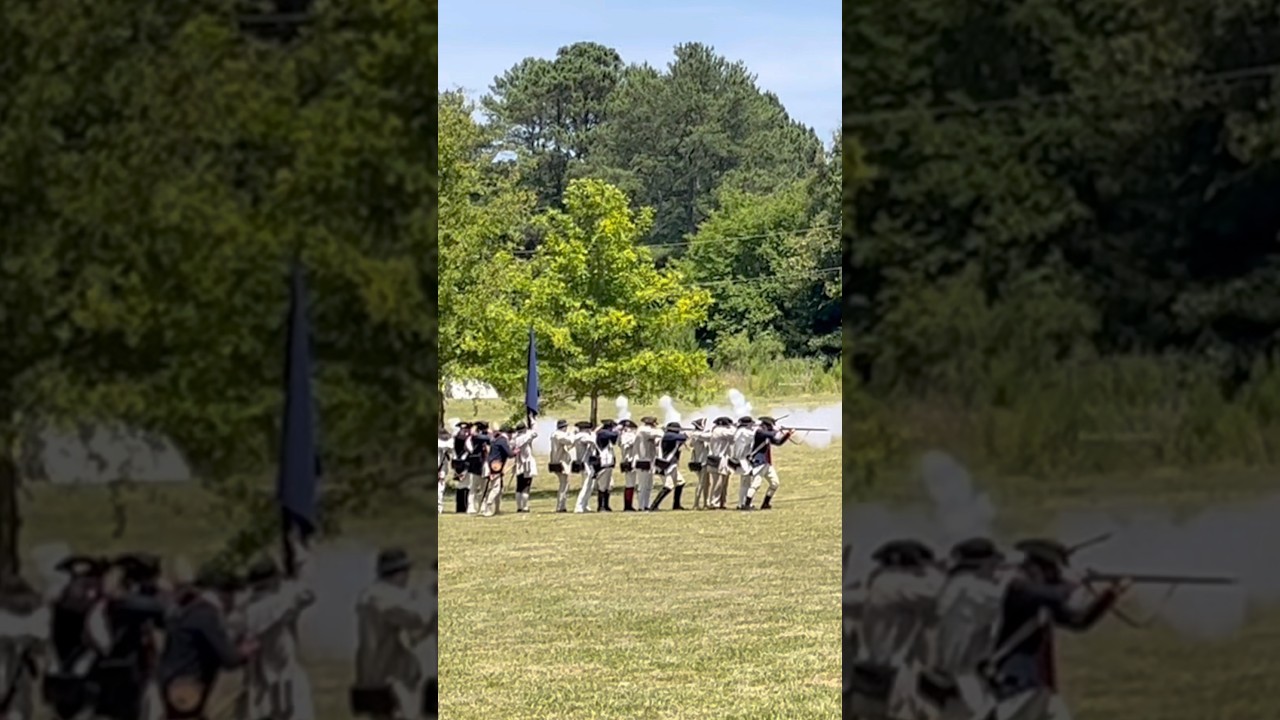 Make Ready, Aim, FIRE! Battle of the Waxhaws Reenactment