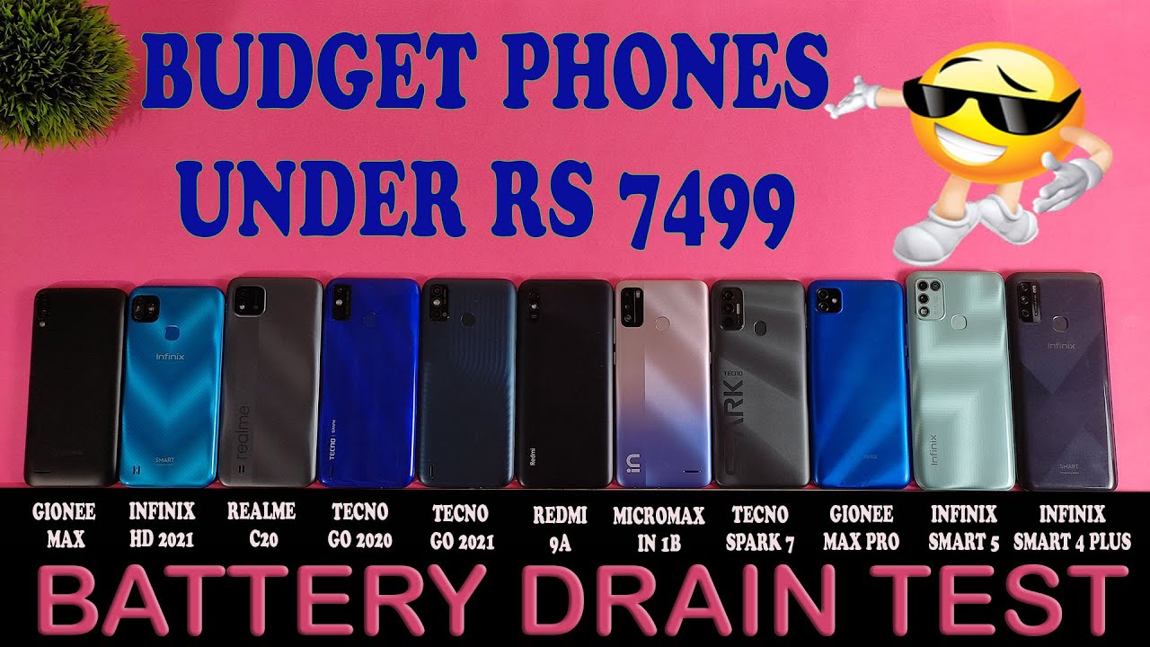 Tecno spark go 2021 battery drain test vs Tecno spark go 2020 vs Infinix smart 5 battery drain test