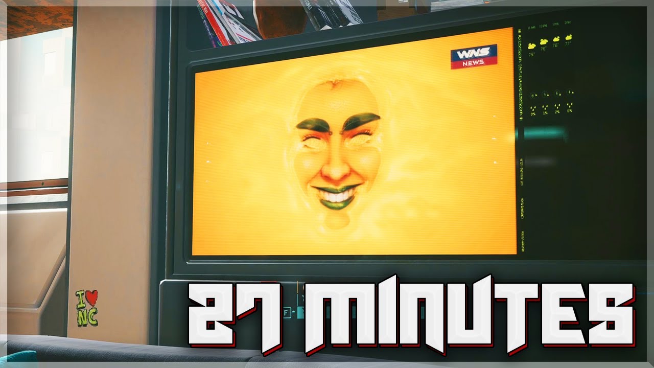 27 Minutes of Cyberpunk 2077 TV Shows & Ads