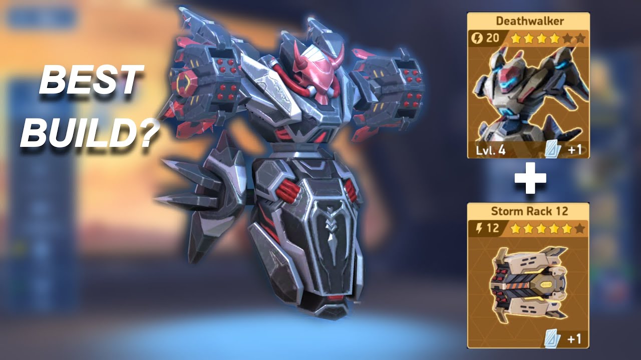Best Build For Deathwalker? | Showcase & Guide | Mech Arena