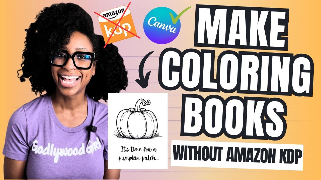 HOW TO MAKE COLORING BOOKS WITHOUT Using Amazon KDP... (Easy Canva Tutorial)