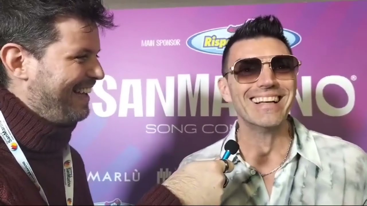 San Marino Song Contest 2025: video intervista a Gabry Ponte