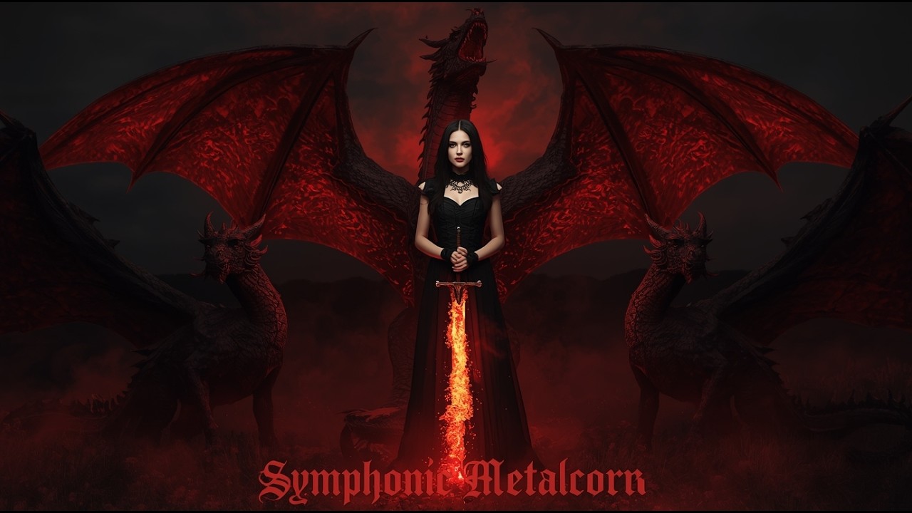 Epic AI-generated symphonic metalcore playlist