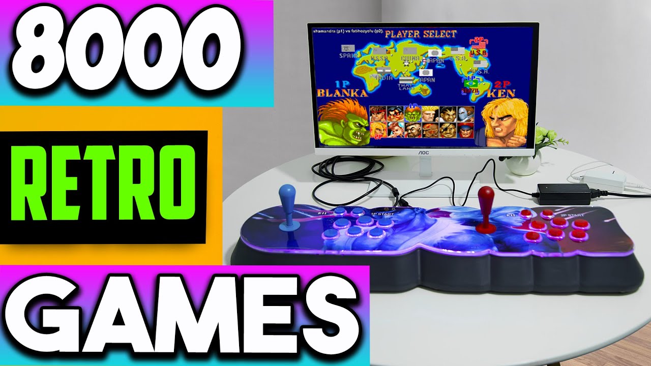 🔴NEW Pandora Box 18s Pro With 8000 games included !