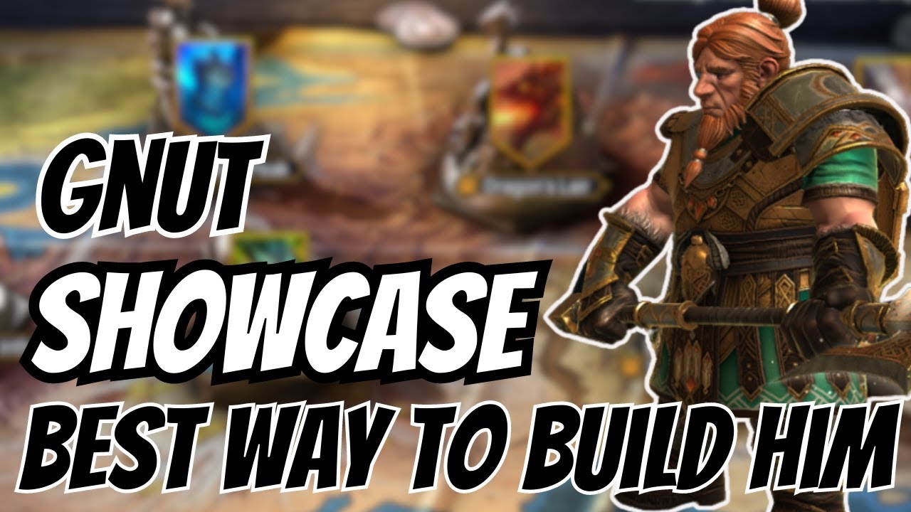 best way to build him: GNUT SHOWCASE | Raid: Shadow Legends |