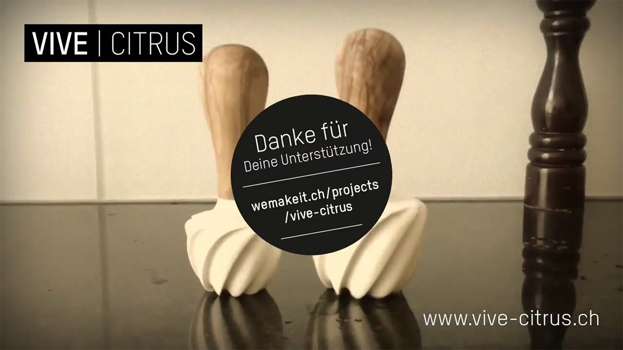VIVE | CITRUS &ndash; developed & designed by David B&auml;chtold
