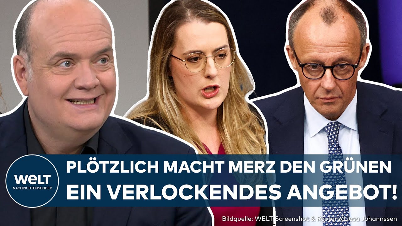 SCHULDENPAKET: Merz bietet Gr&uuml;nen 50 Milliarden f&uuml;r Klimafonds! Das steckt hinter diesem Angebot!