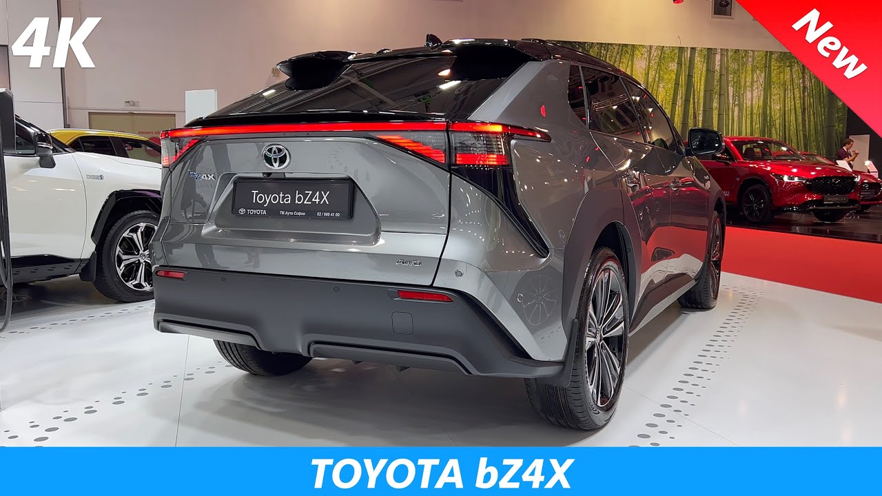 Toyota bZ4X AWD 2023 - ПОЛНЫЙ Углубленный обзор в 4K | Экстерьер - Интерьер, Цена