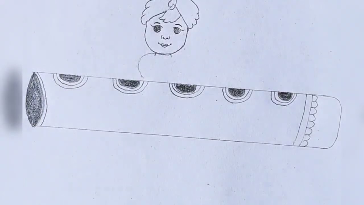 Cute krishna drawing #trending #art #viral #shorts 