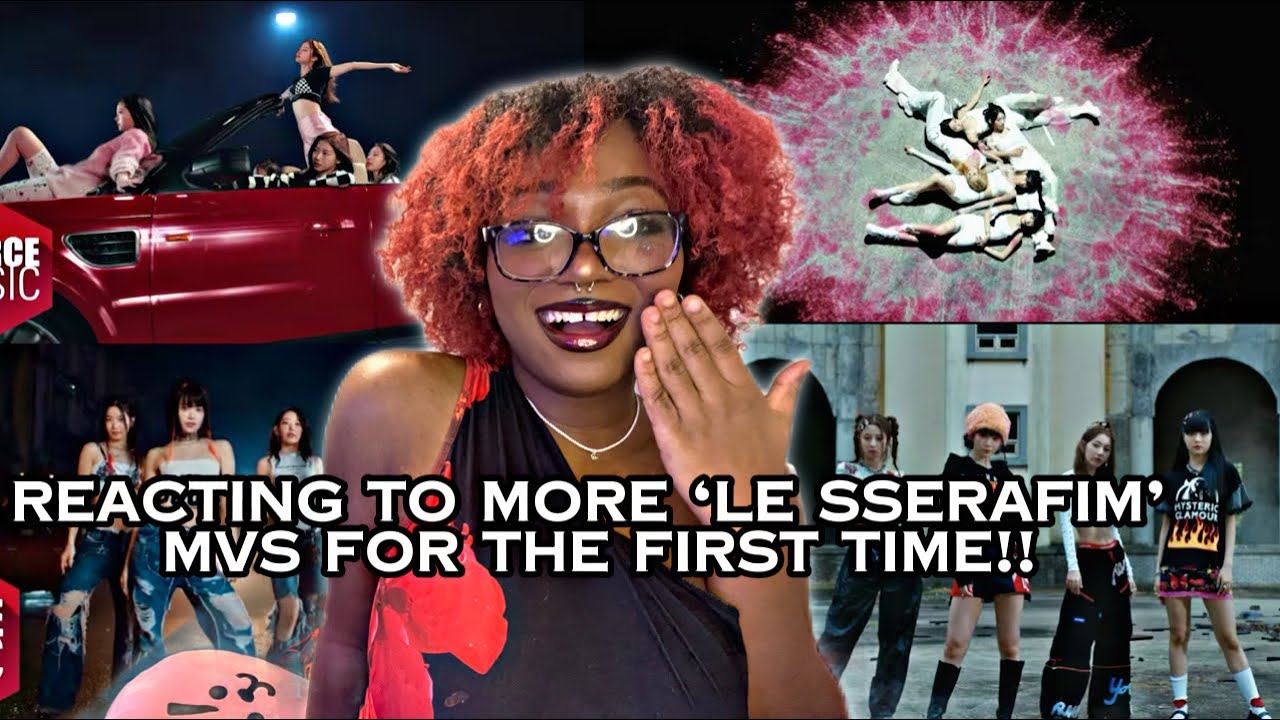 Reacting to 4  ‘Le Sserafim’ MVs for the FIRST TIME!