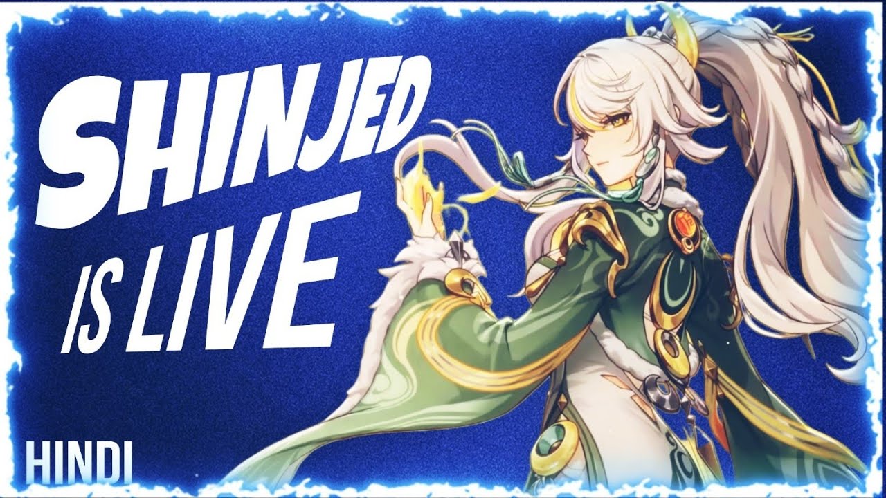 SHINJED LIVE: Genshin Impact! ⚔️accout review and farming like a pro