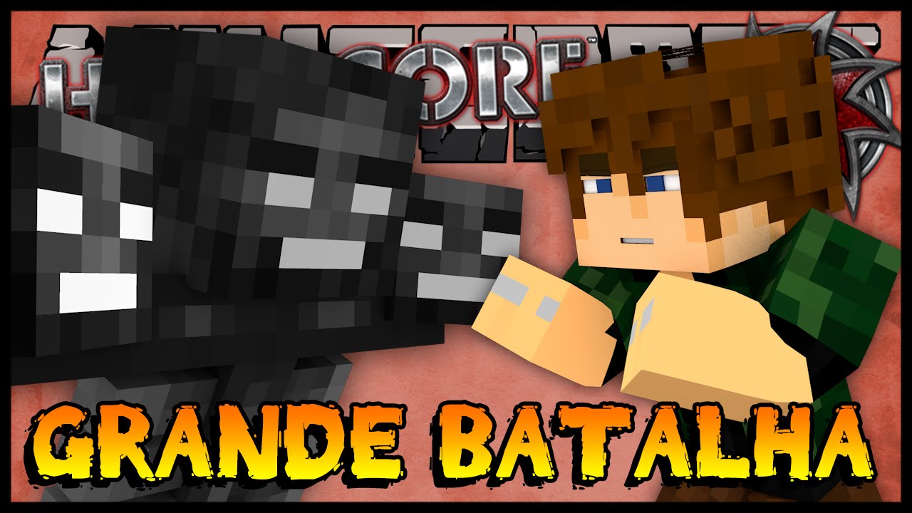A Grande Batalha (Nofaxu vs Wither) - Hardcore 2 #50 (Minecraft 1.8)