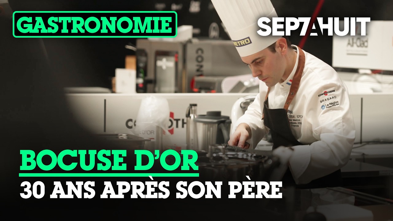 Bocuse d'or : la victoire de père en fils | Sept à Huit
