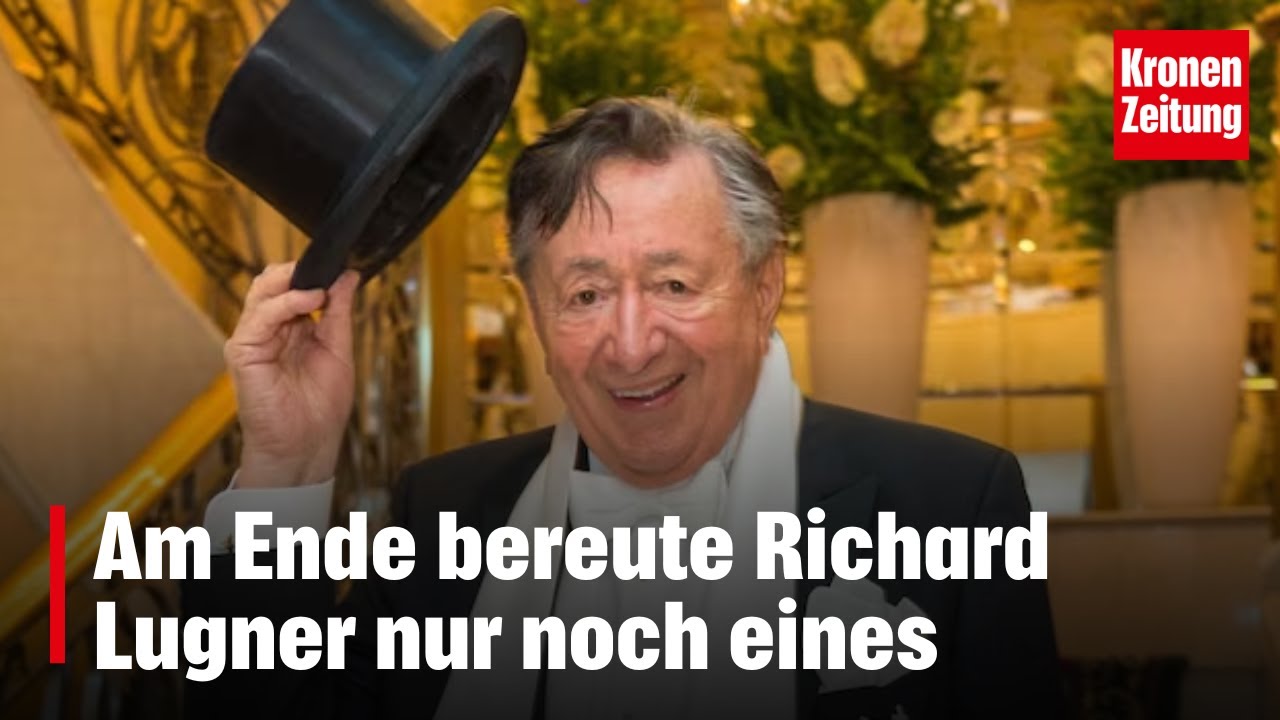 Seine letzten Gedanken - Am Ende bereute Richard Lugner nur noch eines | krone.tv NEWS