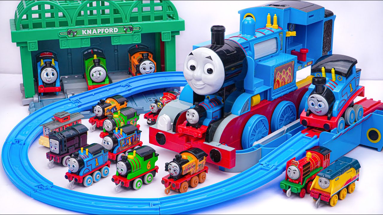 Thomas & Friends Track Toys Collection ASMR | Thomas the Tank Engine Korokoro Adventure - Gakken