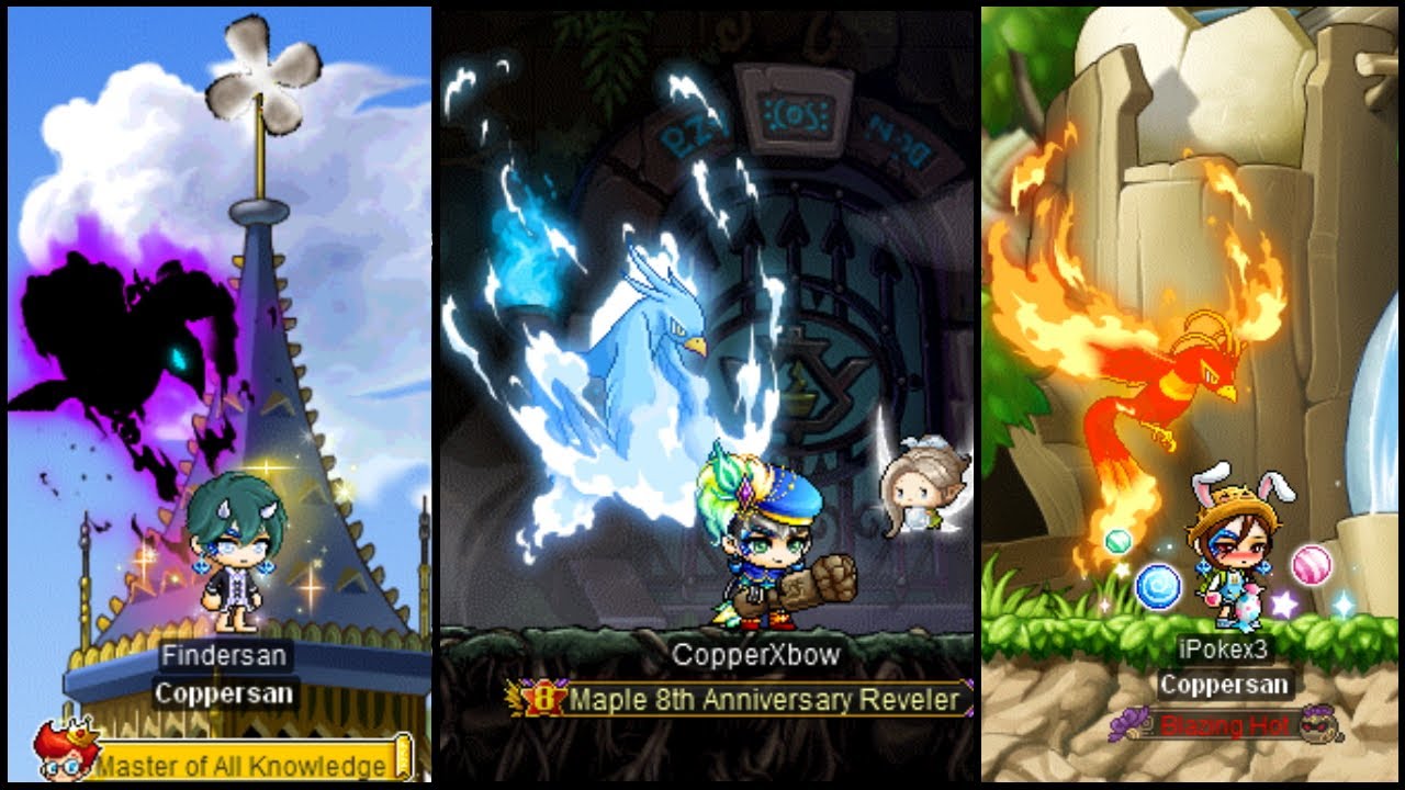 All Explorer Archer  5th Job Skills And Training | MapleStory Classes | GMS