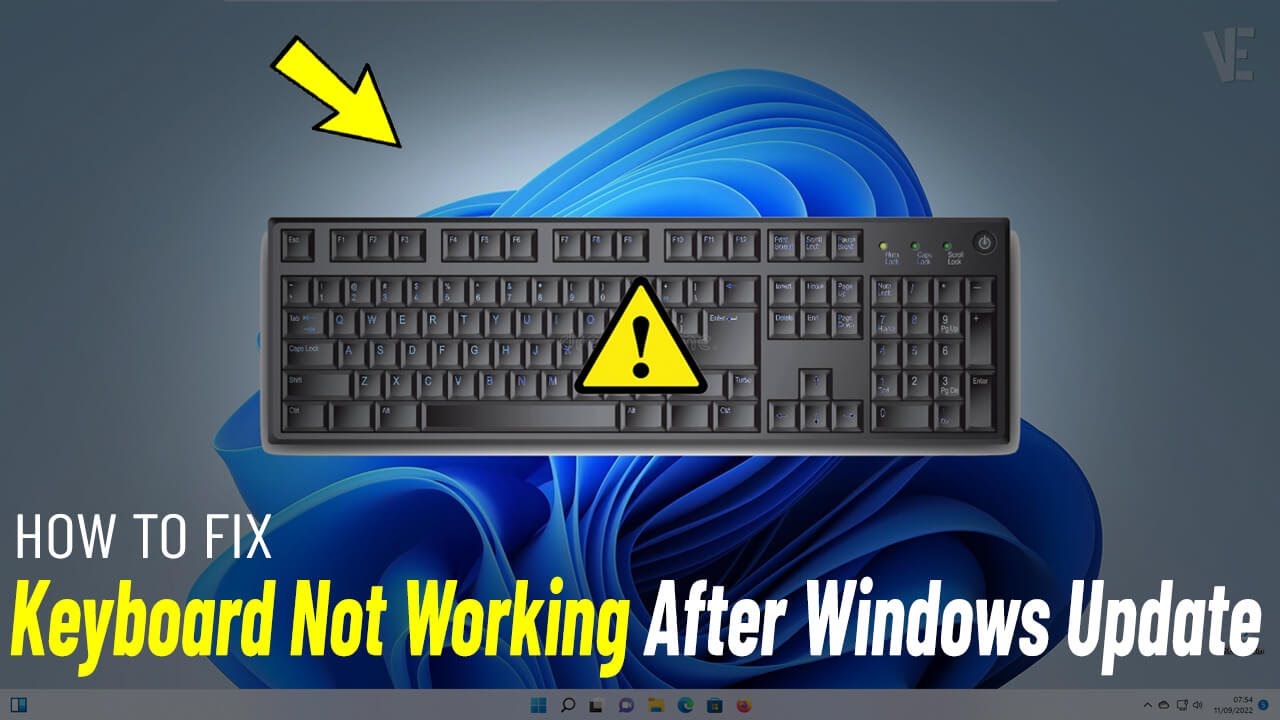 Решить клавиатуру, не работающую после обновления в Windows 11/10 | Keyboard Not Working After Updat