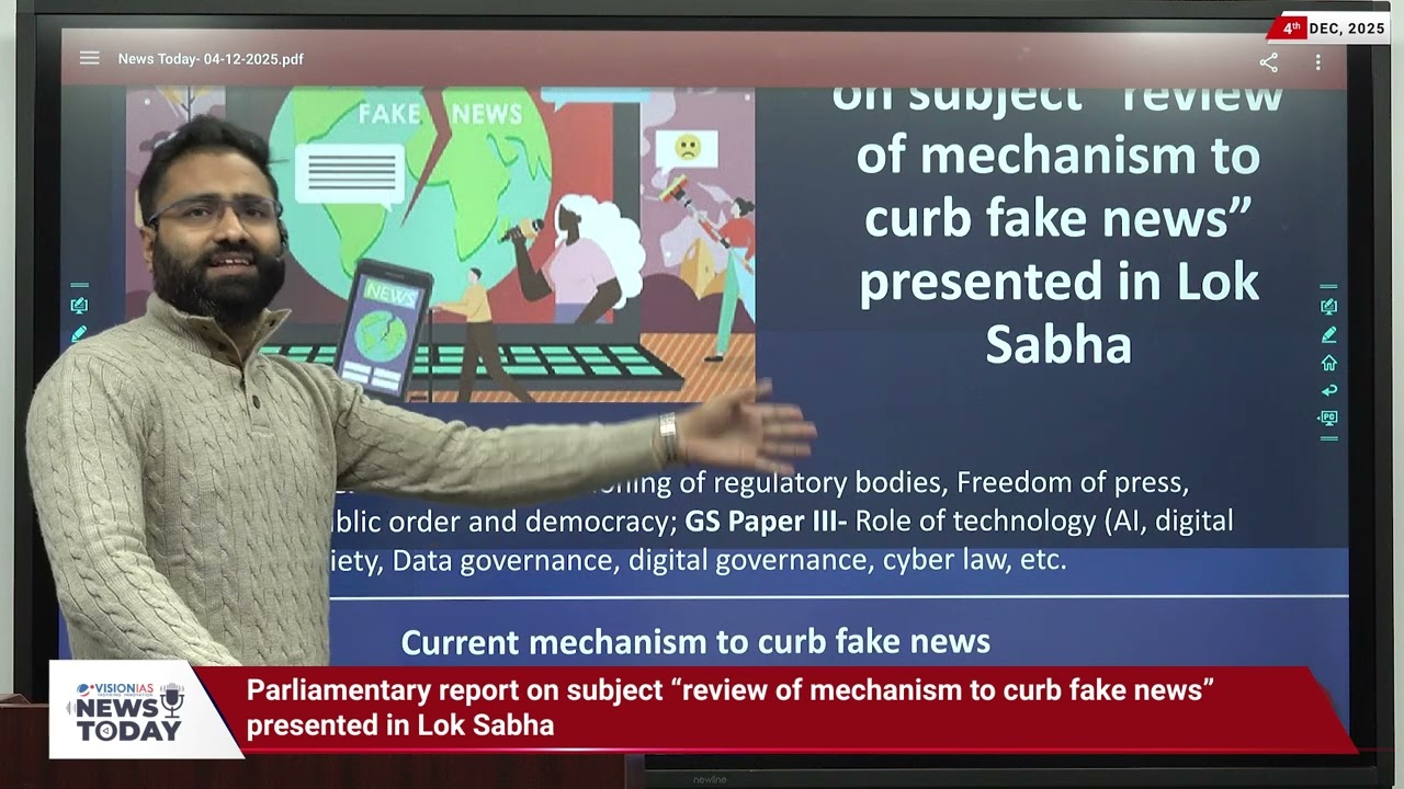 News Today | Daily Current Affairs | 4th December 2025