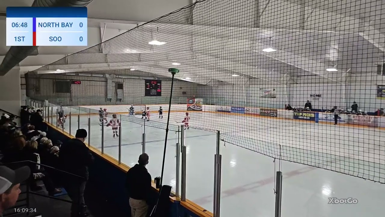 League Game Soo Jr Greyhounds at North Bay - Game 2