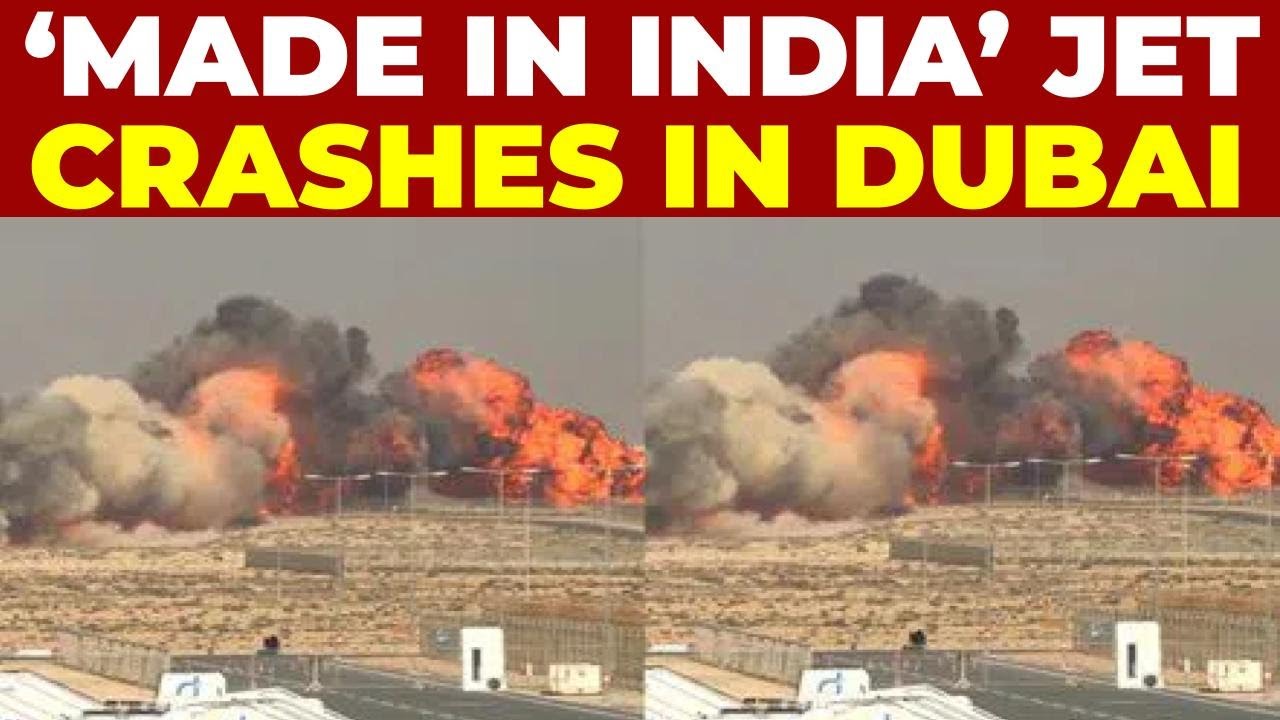 Horror in the Sky: Indian Tejas Jet Crashes Before Thousands at Dubai Airshow
