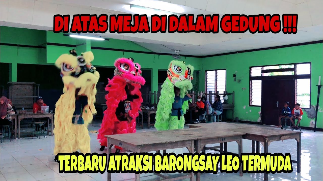 Atraksi barongsay di atas meja⁉️ burok RJN || live ciledug wetan