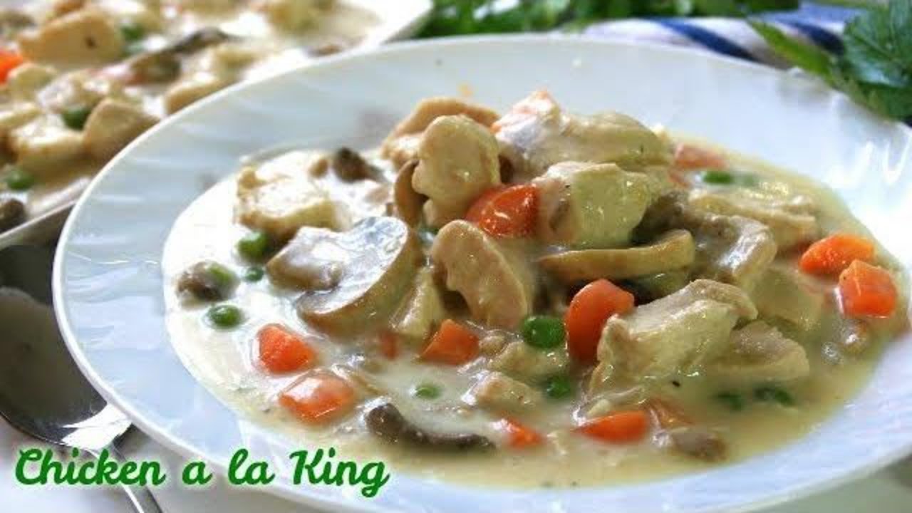 Hearty Chicken a la King Made Easy