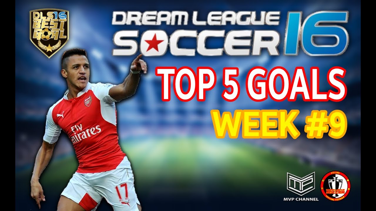 DREAM LEAGUE SOCCER 16 - TOP 5 GOALS WEEK #9 /2016/