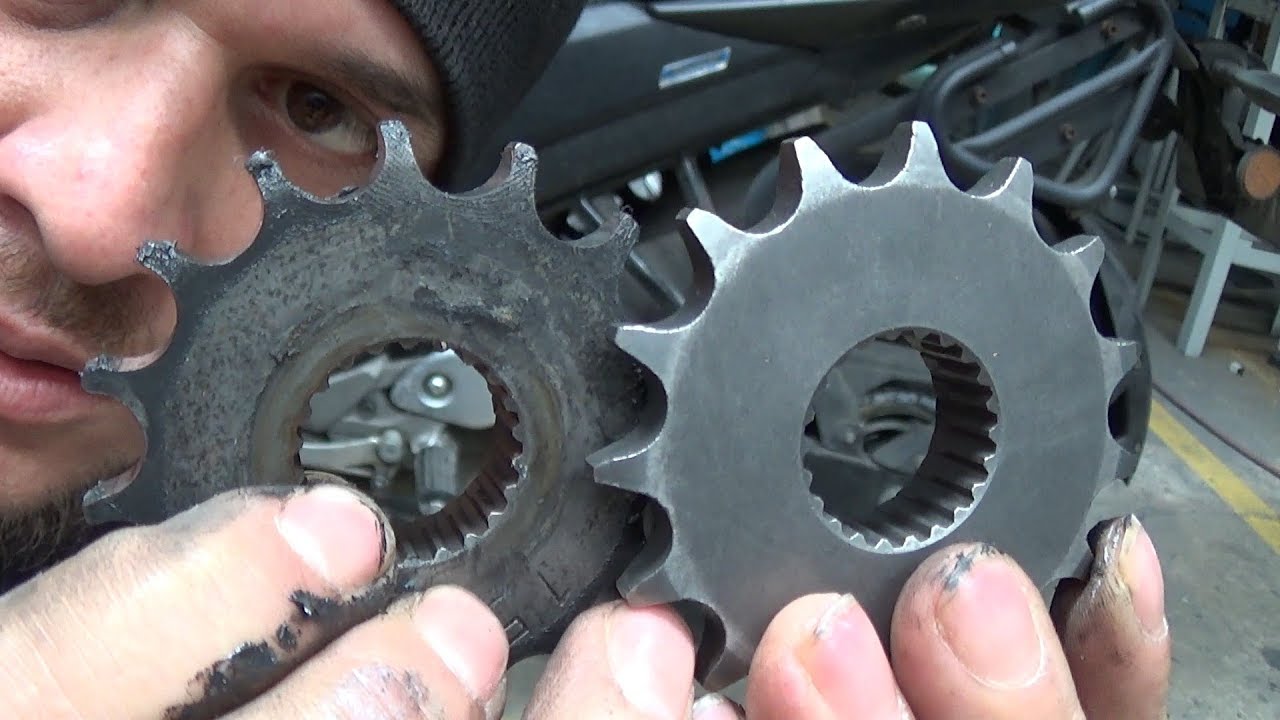 CAMBIO DE PIÑON DE ATAQUE EN YAMAHA FZ25
