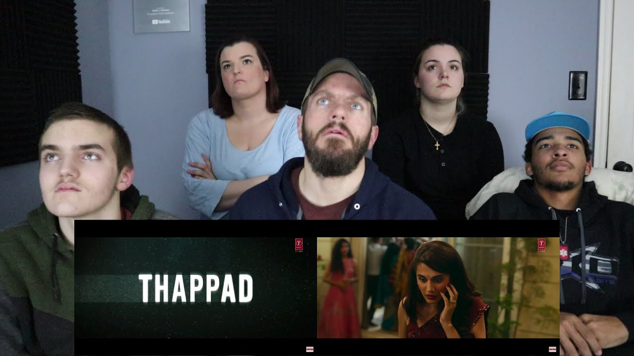 РЕАКЦИЯ НА ТРЕЙЛЕР THAPPAD! | Таапси Панну | Анубхав Синха | Бхушан Кумар