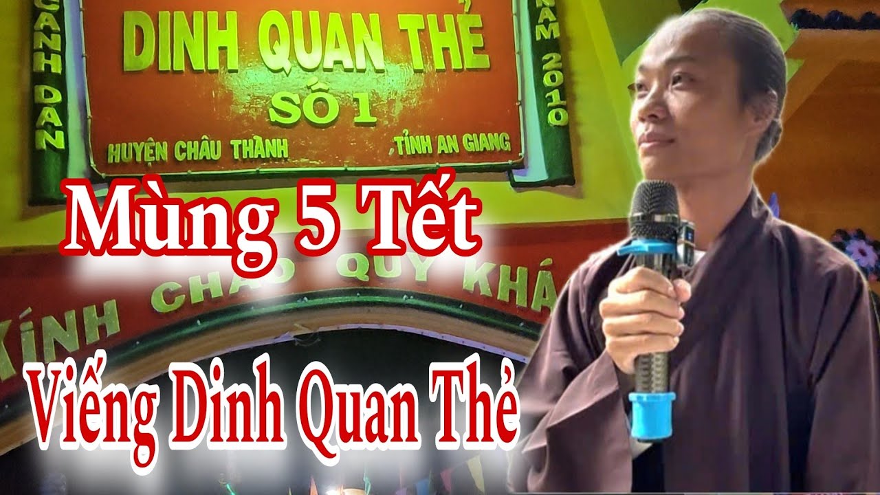 Mùng 5 Tết Viếng Dinh Quan Thẻ /Tu Sĩ Nhật