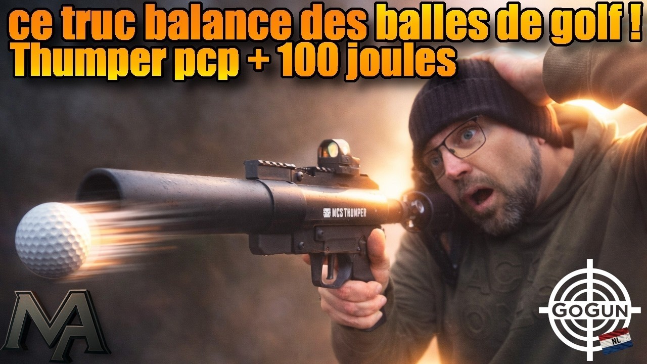 Mieux qu'un flash ball ? Le Flash Golf de d&eacute;fense