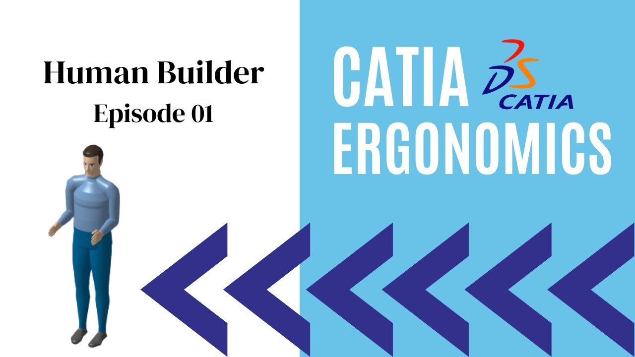 CATIA ergonomics : Human Builder E01