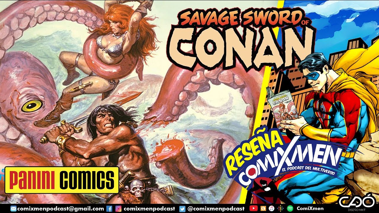 La Espada Salvaje de Conan: Los Clásicos de Marvel Vol.7 Panini México Reseña Review ComiXmen